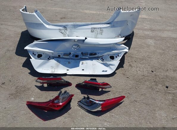 4T1DAACK4SU025783 2025 TOYOTA CAMRY White 
