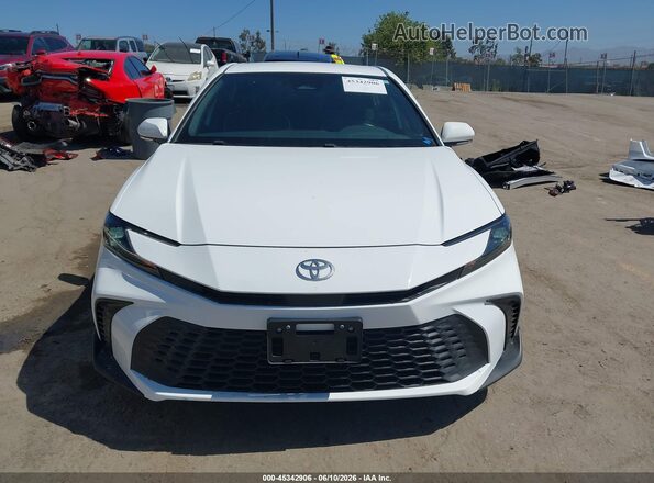 4T1DAACK4SU025783 2025 TOYOTA CAMRY White 
