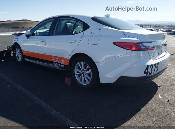 4T1DAACK4SU037772 2025 TOYOTA CAMRY White Trasero izquierdo