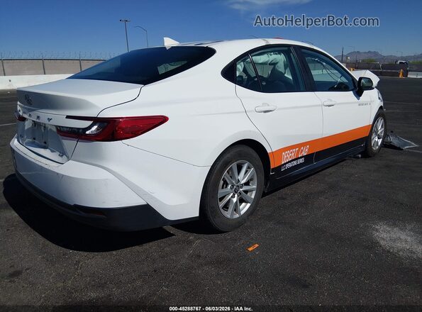 4T1DAACK4SU037772 2025 TOYOTA CAMRY White Trasero derecho