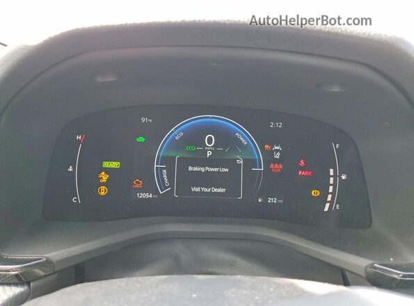 4T1DAACK4SU111658 2025 TOYOTA CAMRY Black Instrument cluster view