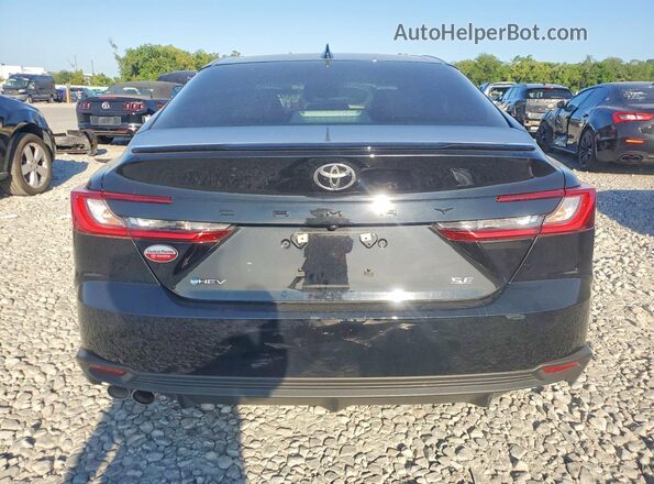 4T1DAACK4SU117167 2025 TOYOTA CAMRY Черный 
