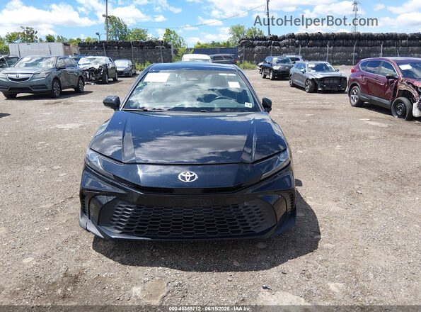 4T1DAACK4SU130131 2025 TOYOTA CAMRY Black Vista del cuadro de instrumentos