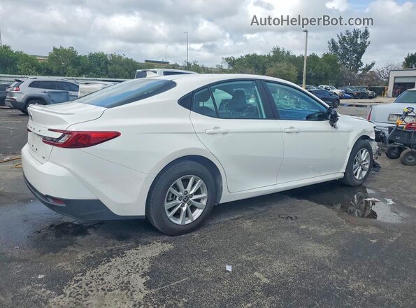 4T1DAACK4SU145678 2025 TOYOTA CAMRY White Tył prawy