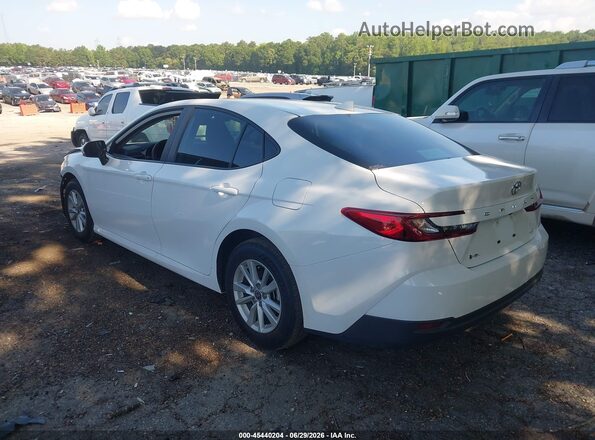 4T1DAACK4SU155448 2025 TOYOTA CAMRY White Հետևի ձախ
