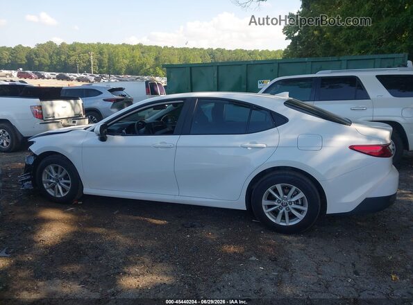 4T1DAACK4SU155448 2025 TOYOTA CAMRY White Սալոնի 360 աստիճան տեսք