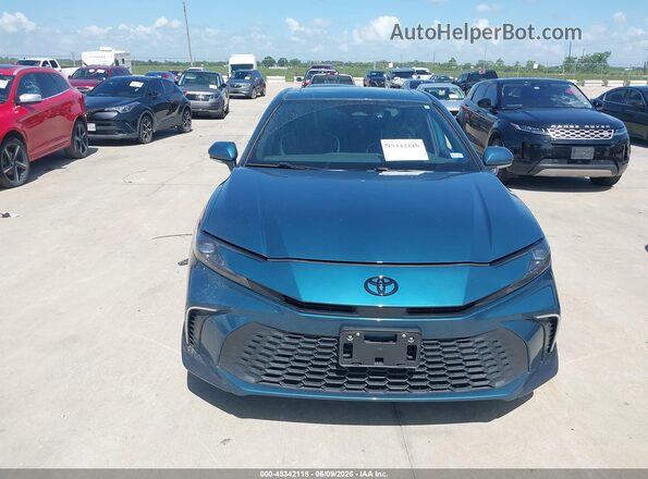 4T1DAACK4SU193424 2025 TOYOTA CAMRY Зеленый Вид щитка приборов