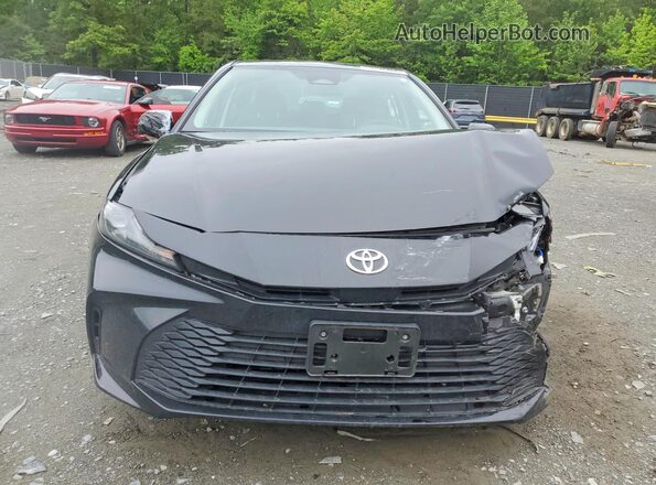 4T1DAACK4SU508884 2025 TOYOTA CAMRY Black Front view