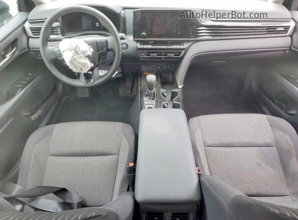 4T1DAACK4SU508884 2025 TOYOTA CAMRY Black Dashboard view