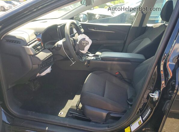 4T1DAACK4SU508884 2025 TOYOTA CAMRY Black Front interior view