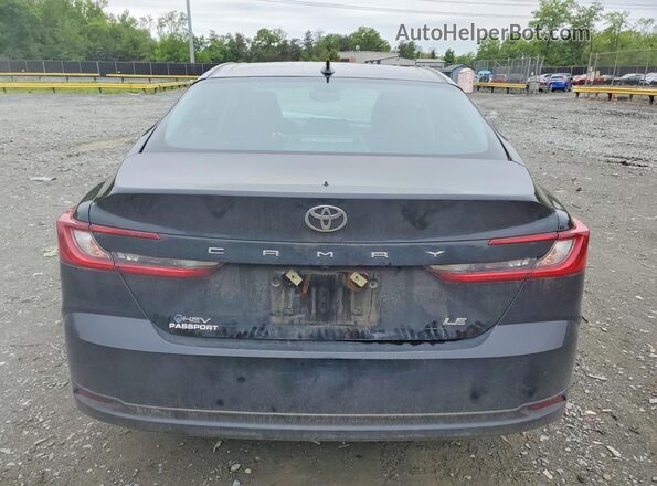 4T1DAACK4SU508884 2025 TOYOTA CAMRY Black Rear view