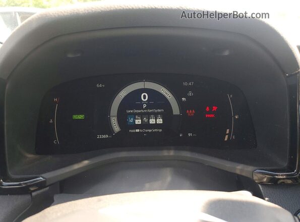 4T1DAACK4SU508884 2025 TOYOTA CAMRY Black Instrument cluster view