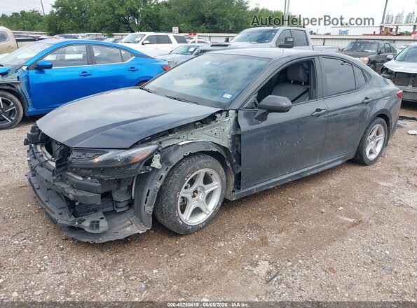 4T1DAACK4SU513227 2025 TOYOTA CAMRY Gray წინა მარცხენა ხედი სამი მეოთხედიდან