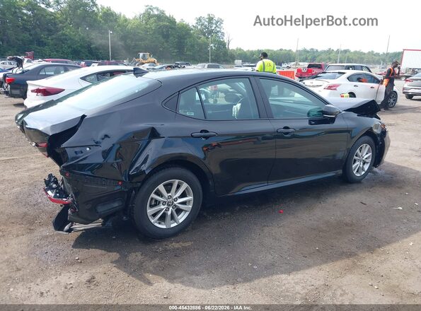 4T1DAACK4SU520954 2025 TOYOTA CAMRY Black Դիմացի տեսք