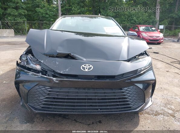 4T1DAACK4SU520954 2025 TOYOTA CAMRY Black Սարքավորումների վահանակի տեսք
