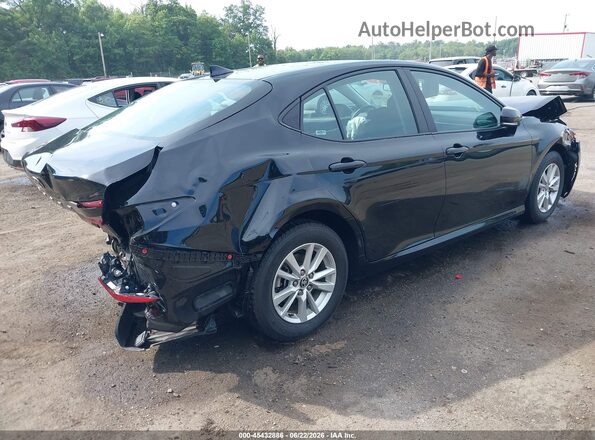 4T1DAACK4SU520954 2025 TOYOTA CAMRY Black Հետևի աջ