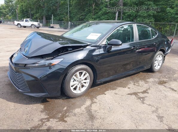 4T1DAACK4SU520954 2025 TOYOTA CAMRY Black Առջևի ձախ երեք քառորդ տեսարան