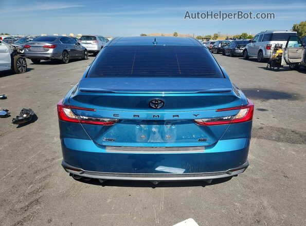 4T1DAACK4SU620486 2025 TOYOTA CAMRY Teal Rear view