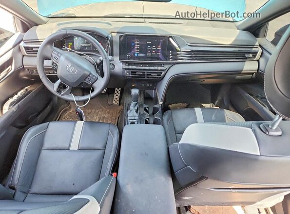 4T1DAACK4SU620486 2025 TOYOTA CAMRY Teal Dashboard view