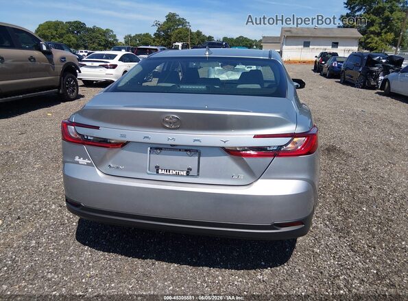 4T1DAACK4TU237133 2026 TOYOTA CAMRY Silver 