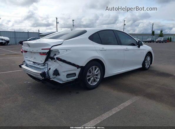 4T1DAACK4TU672346 2026 TOYOTA CAMRY White უკანა მარჯვენა
