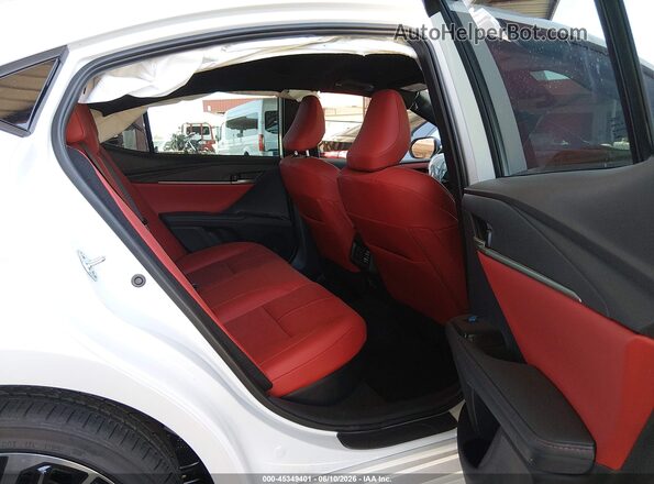 4T1DAACK4TU715390 2026 TOYOTA CAMRY White VIN კოდის სტიკერის ხედი