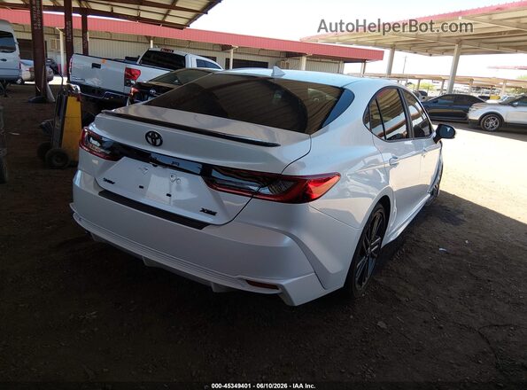 4T1DAACK4TU715390 2026 TOYOTA CAMRY White უკანა მარჯვენა