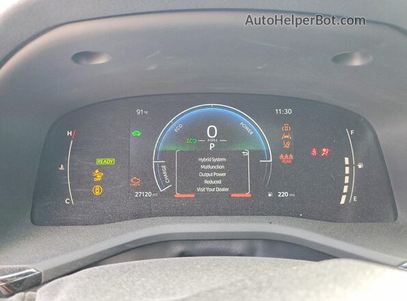 4T1DAACK5SU001976 2025 TOYOTA CAMRY Blue Instrument cluster view