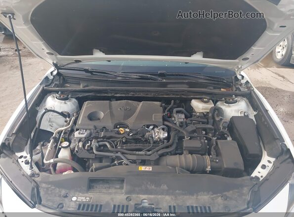4T1DAACK5SU007826 2025 TOYOTA CAMRY Белый Вид сзади