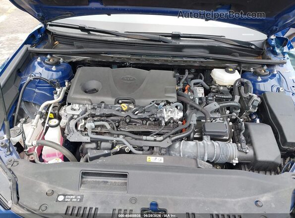 4T1DAACK5SU010953 2025 TOYOTA CAMRY Blue უკანა ხედი
