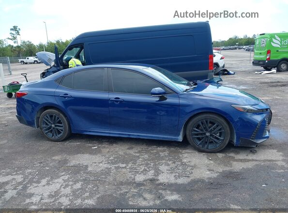 4T1DAACK5SU010953 2025 TOYOTA CAMRY Blue უკანა სალონის ხედი