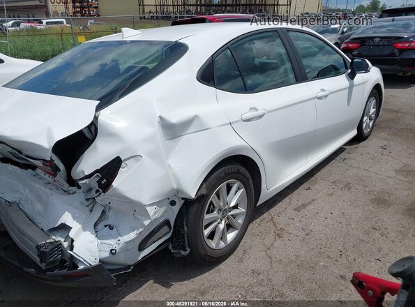 4T1DAACK5SU025646 2025 TOYOTA CAMRY White Tył prawy