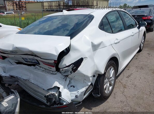 4T1DAACK5SU025646 2025 TOYOTA CAMRY White 