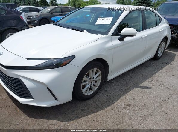 4T1DAACK5SU025646 2025 TOYOTA CAMRY White Przód lewy