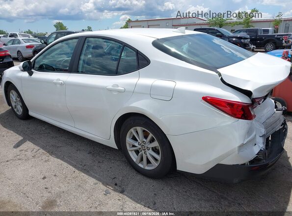 4T1DAACK5SU025646 2025 TOYOTA CAMRY White Tył lewy