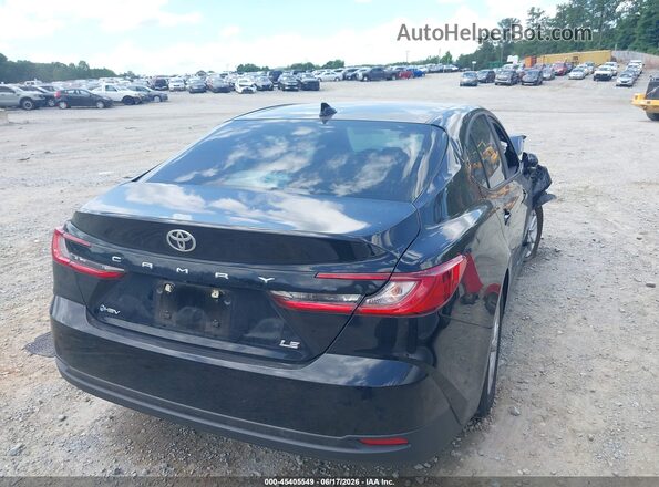 4T1DAACK5SU117520 2025 TOYOTA CAMRY Black Rear right