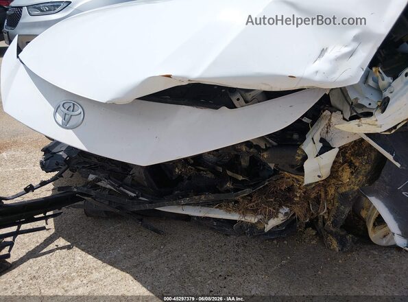 4T1DAACK5SU132177 2025 TOYOTA CAMRY White Առջևի վահանակի տեսք