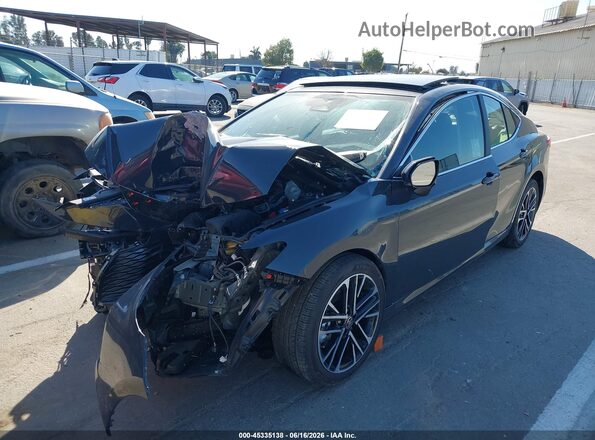 4T1DAACK5SU134964 2025 TOYOTA CAMRY Gray Առջևի ձախ երեք քառորդ տեսարան
