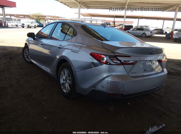 4T1DAACK5SU151067 2025 TOYOTA CAMRY Silver Հետևի ձախ