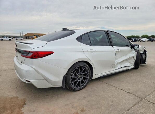 4T1DAACK5SU154423 2025 TOYOTA CAMRY White Задня права чверть