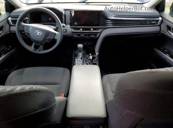 4T1DAACK5SU570908 2025 TOYOTA CAMRY Gray Widok deski rozdzielczej