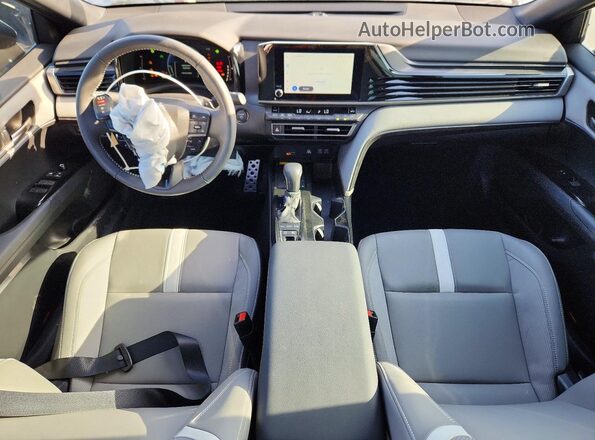 4T1DAACK5SU613949 2025 TOYOTA CAMRY Gray Вид панелі приладів