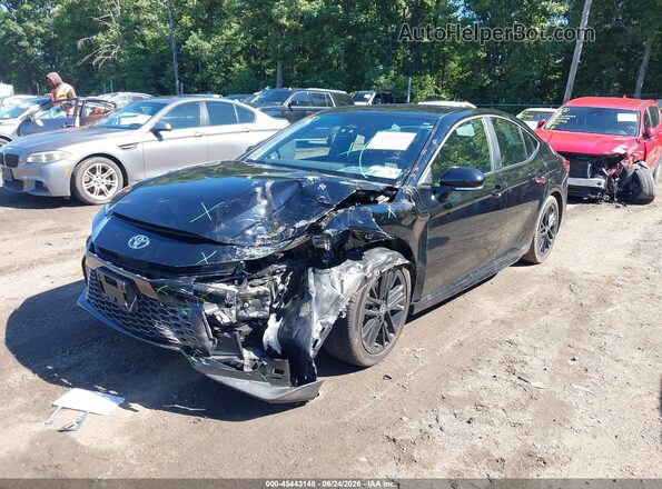 4T1DAACK5SU623901 2025 TOYOTA CAMRY Black Առջևի ձախ երեք քառորդ տեսարան