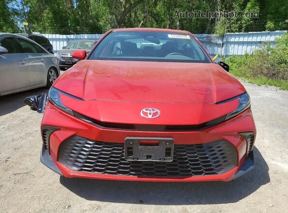 4T1DAACK5TU233219 2026 TOYOTA CAMRY Red Vista frontal