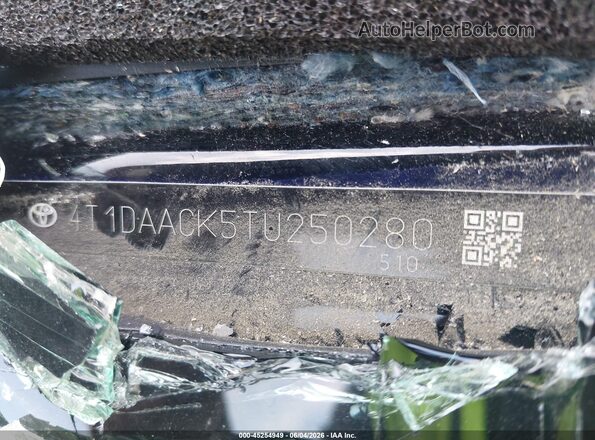 4T1DAACK5TU250280 2026 TOYOTA CAMRY Black Engine compartment view