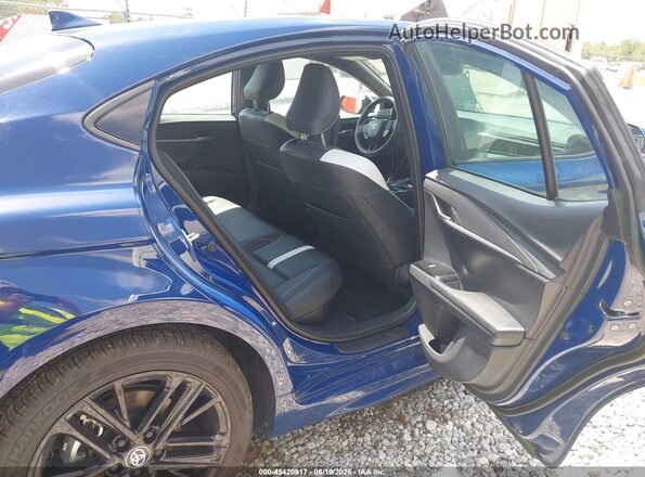 4T1DAACK5TU259545 2026 TOYOTA CAMRY Blue Vista de la etiqueta del VIN