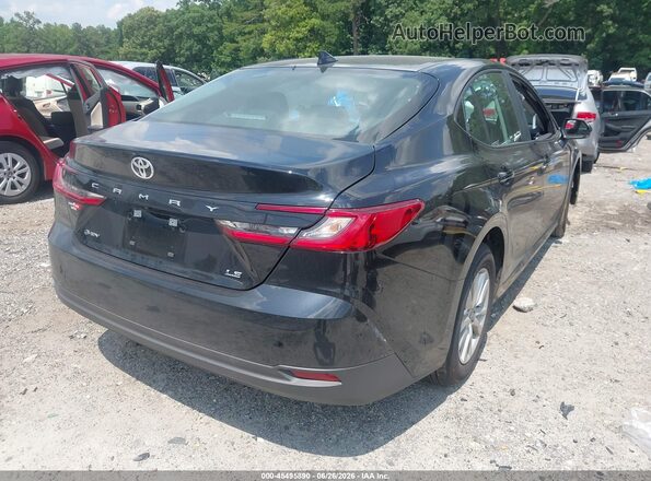 4T1DAACK5TU303012 2026 TOYOTA CAMRY Black Հետևի աջ