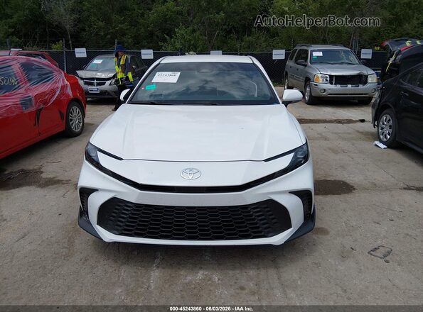 4T1DAACK5TU667835 2026 TOYOTA CAMRY White Вид щитка приладів