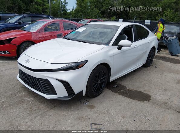 4T1DAACK5TU667835 2026 TOYOTA CAMRY White Передня ліва чверть