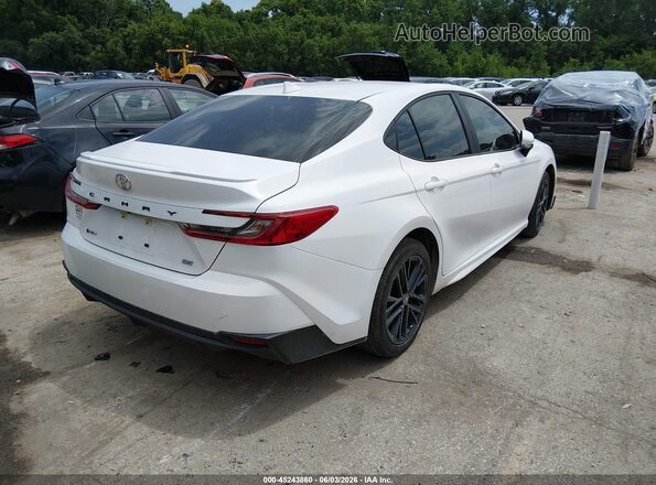 4T1DAACK5TU667835 2026 TOYOTA CAMRY White Задня права чверть